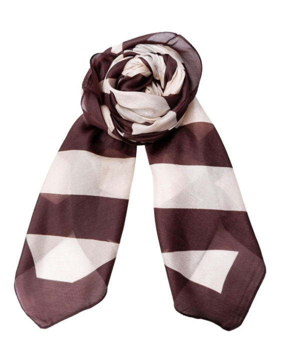 BLACK COLOUR - BCNALIRA SILK SCARF - BLACK COLOUR