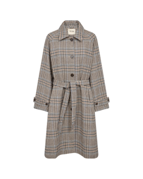 MMSELESTINE CHECK COAT - MOS MOSH MMSELESTINE CHECK COAT - MOS MOSH
