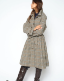 MOS MOSH - MMSELESTINE CHECK COAT - MOS MOSH MOS MOSH - MMSELESTINE CHECK COAT - MOS MOSH