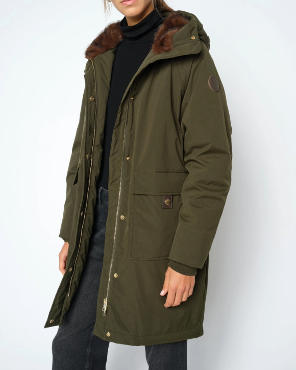 MOS MOSH - MMCALI FAUX FURE JACKET - MOS MOSH MOS MOSH - MMCALI FAUX FURE JACKET - MOS MOSH