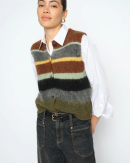 MOS MOSH - MMSTI KNIT VEST - MOS MOSH MOS MOSH - MMSTI KNIT VEST - MOS MOSH