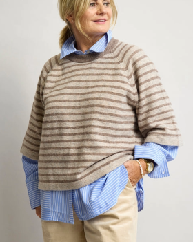 CARLA SOLIDE LS O-NECK - KOPENHAKEN