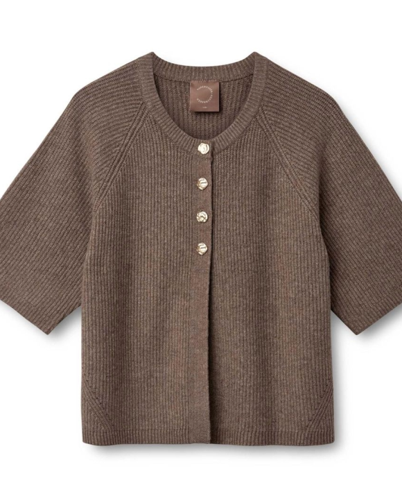 KOPENHAKEN - YONA CARDIGAN KNIT 3/4 - KOPENHAKEN KOPENHAKEN - YONA CARDIGAN KNIT 3/4 - KOPENHAKEN
