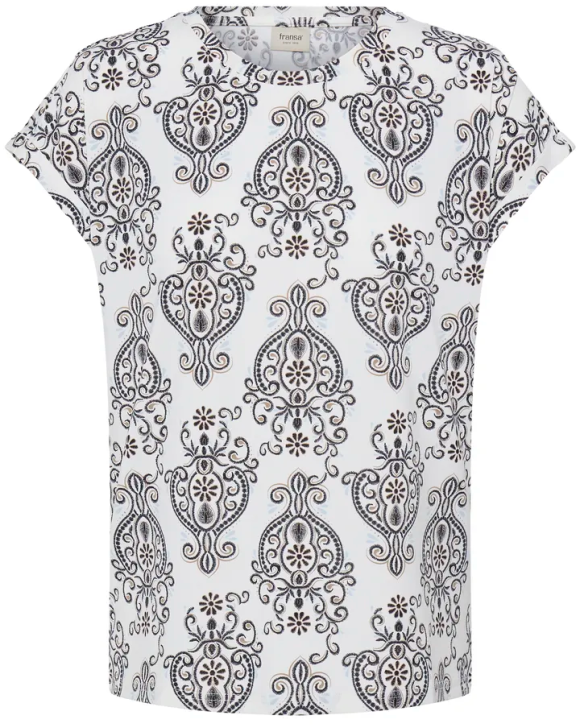 Fransa - FRSEEN T-SHIRT 1 - FRANSA Fransa - FRSEEN T-SHIRT 1 - FRANSA