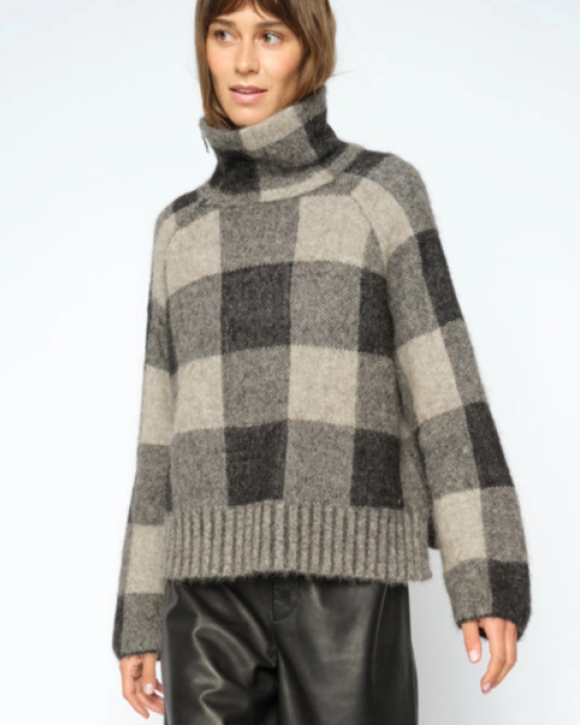 MOS MOSH - MMMAIJA CHECK KNIT - MOS MOSH MOS MOSH - MMMAIJA CHECK KNIT - MOS MOSH