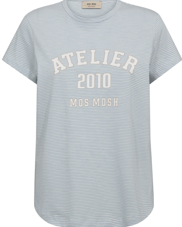 MOS MOSH - MMCAMP O-SS STRIPE TEE - MOS MOSH