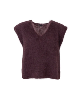 BCBJOERK PULLOVER VEST - BLACK COLOUR