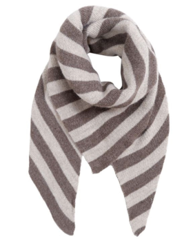 BCBEX STRIPE SCARF - BLACK COLOUR