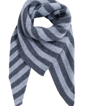 BCBEX STRIPE SCARF - BLACK COLOUR