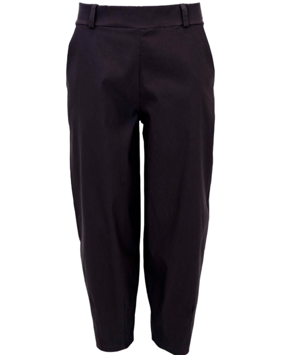 BLACK COLOUR - BCBEVERLY BARREL PANT - BLACK COLOUR