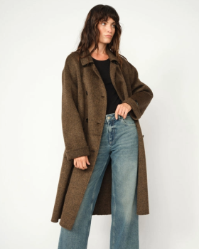 MMLLUCCA BARKLEY WOOL COAT - MOS MOSH