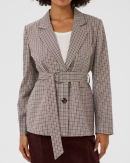 CULTURE - CUCHECKA BELT BLAZER - CULTURE