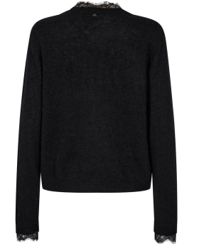 MMHELMI LACE KNIT CARDIGAN - MOS MOSH