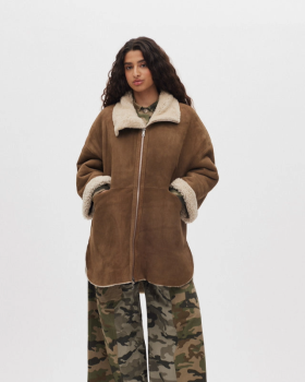 EJSA SHEARLING COAT - RABENS SALONER EJSA SHEARLING COAT - RABENS SALONER