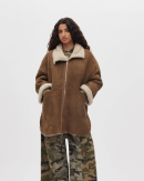 RABENS SALONER - EJSA SHEARLING COAT - RABENS SALONER RABENS SALONER - EJSA SHEARLING COAT - RABENS SALONER