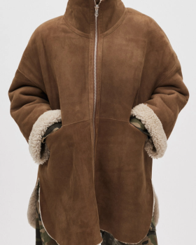 EJSA SHEARLING COAT - RABENS SALONER