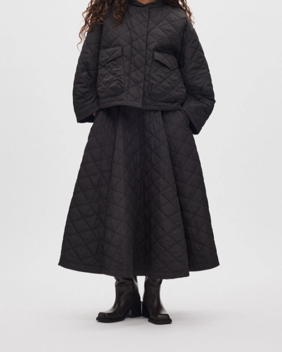 RABENS SALONER - BISHARO QUILT SKIRT - RABENS SALONER RABENS SALONER - BISHARO QUILT SKIRT - RABENS SALONER