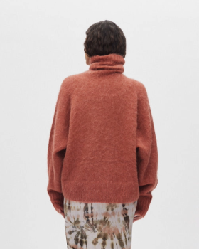 MABEKA FLUFFY KNIT SWEATER - RABENS SALONER 