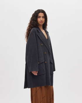 LEANNA WOOL COAT - RABENS SALONER