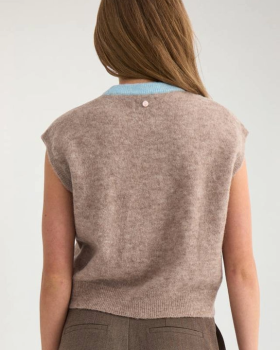 NURIETTE BOW VEST - NÜMPH