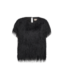 MOS MOSH - Bluse brim oss faux fur tee - Mos Mosh MOS MOSH - Bluse brim oss faux fur tee - Mos Mosh